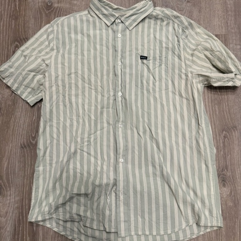 Rvca short sleeve button up